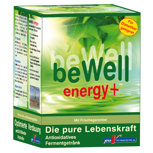 beWell energy plus, das wertvolle und wohlschmeckende Fermentgetränk